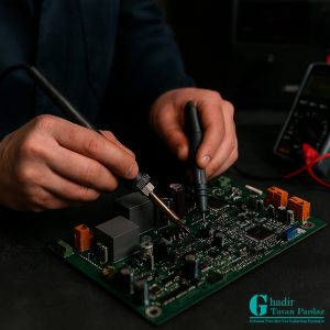 تعمیر برد کنترل دیجیتال کوره القایی: راهنمای جامع برای مهندسان و تکنسین‌ ها